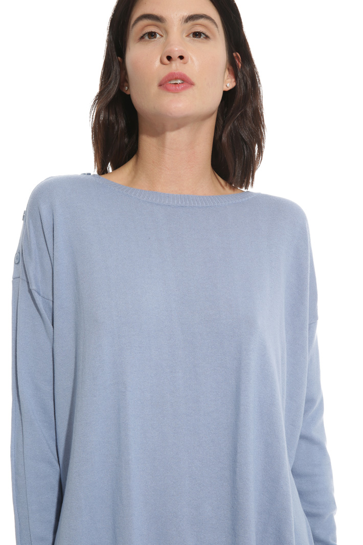 Maglia in cotone e seta Fashion Market Maglia in cotone e seta Fashion Market