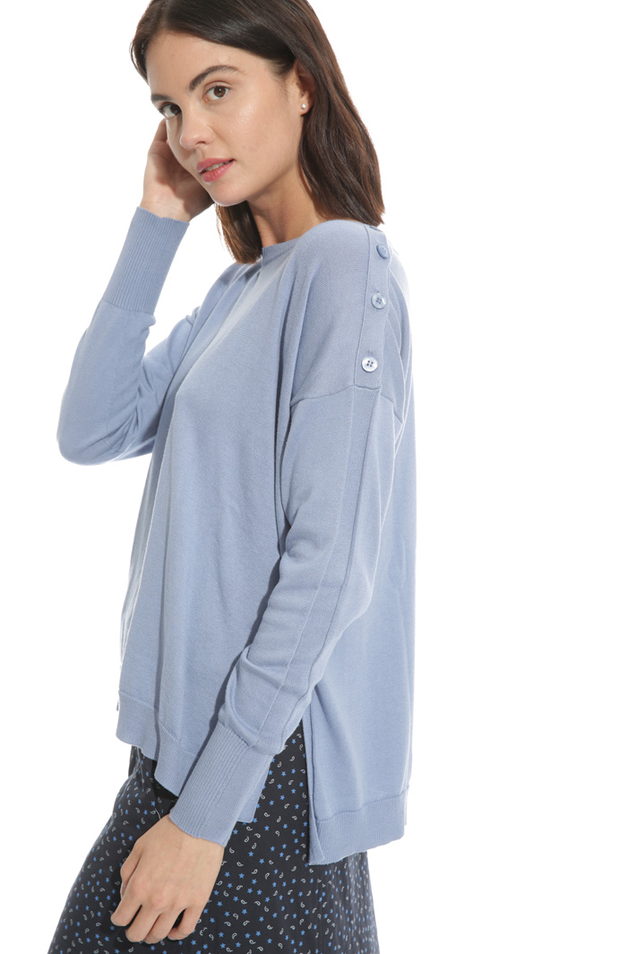 Maglia in cotone e seta Fashion Market Maglia in cotone e seta Fashion Market