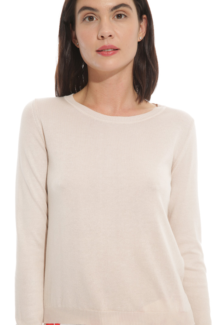 Maglia in cotone e seta Fashion Market Maglia in cotone e seta Fashion Market