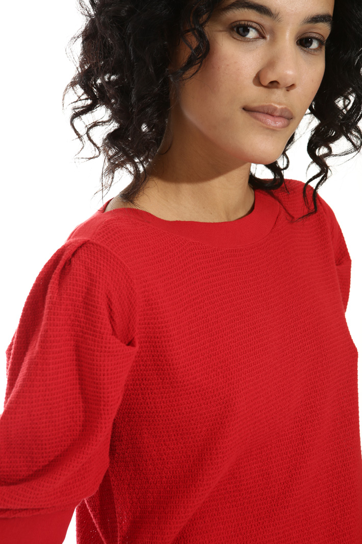 Maglia con maniche a sbuffo Fashion Market Maglia con maniche a sbuffo Fashion Market