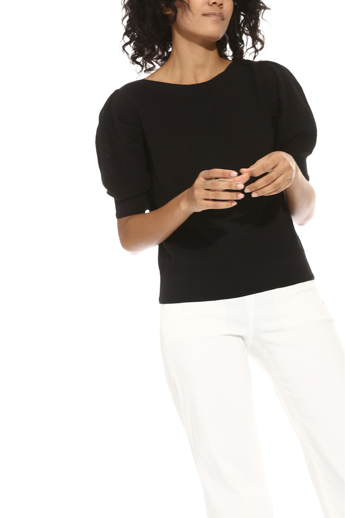 Maglia con maniche a sbuffo Fashion Market Maglia con maniche a sbuffo Fashion Market