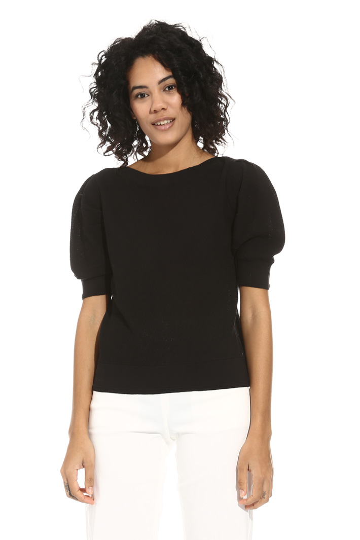 Maglia con maniche a sbuffo Fashion Market Maglia con maniche a sbuffo Fashion Market