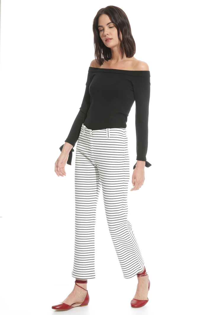 Pantalone in jersey piquet Fashion Market Pantalone in jersey piquet Fashion Market