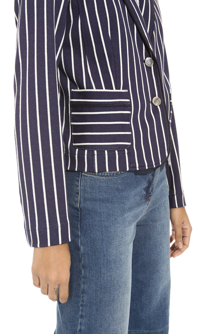 Blazer in jersey jacquard Fashion Market Blazer in jersey jacquard Fashion Market