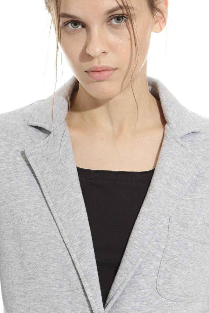 Blazer in felpa di cotone Fashion Market Blazer in felpa di cotone Fashion Market