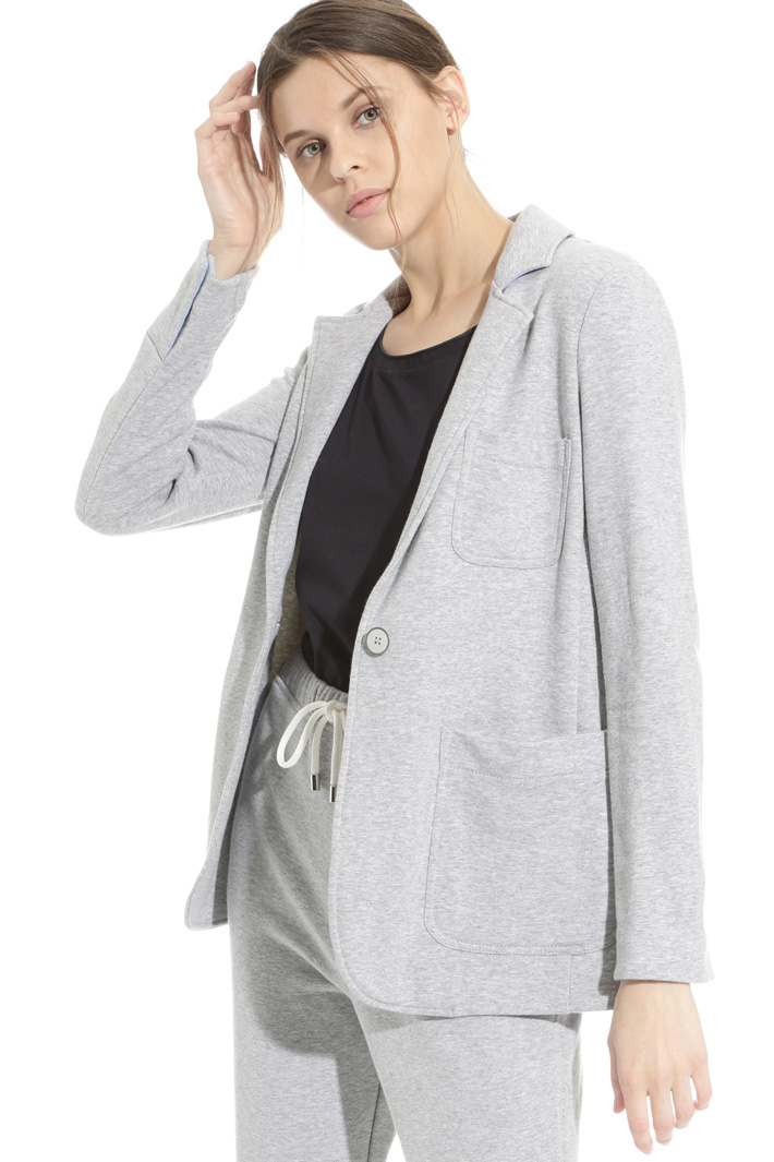 Blazer in felpa di cotone Fashion Market Blazer in felpa di cotone Fashion Market