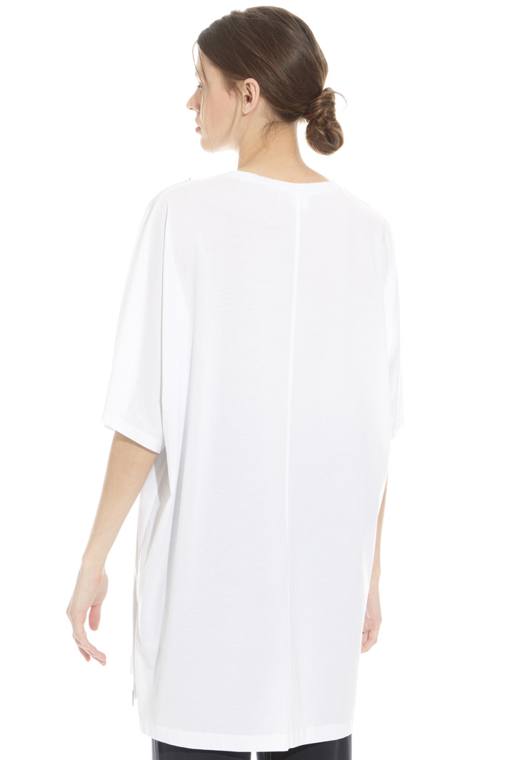 Casacca in cotone con perline Fashion Market Casacca in cotone con perline Fashion Market