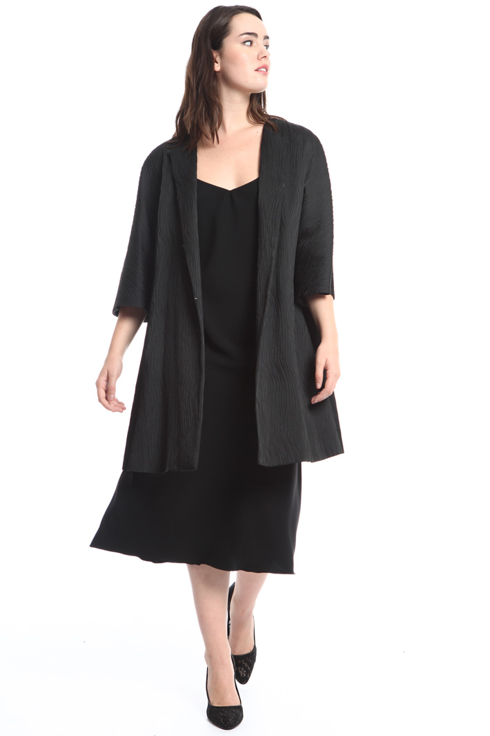 Spolverino in jacquard stretch Fashion Market Spolverino in jacquard stretch Fashion Market