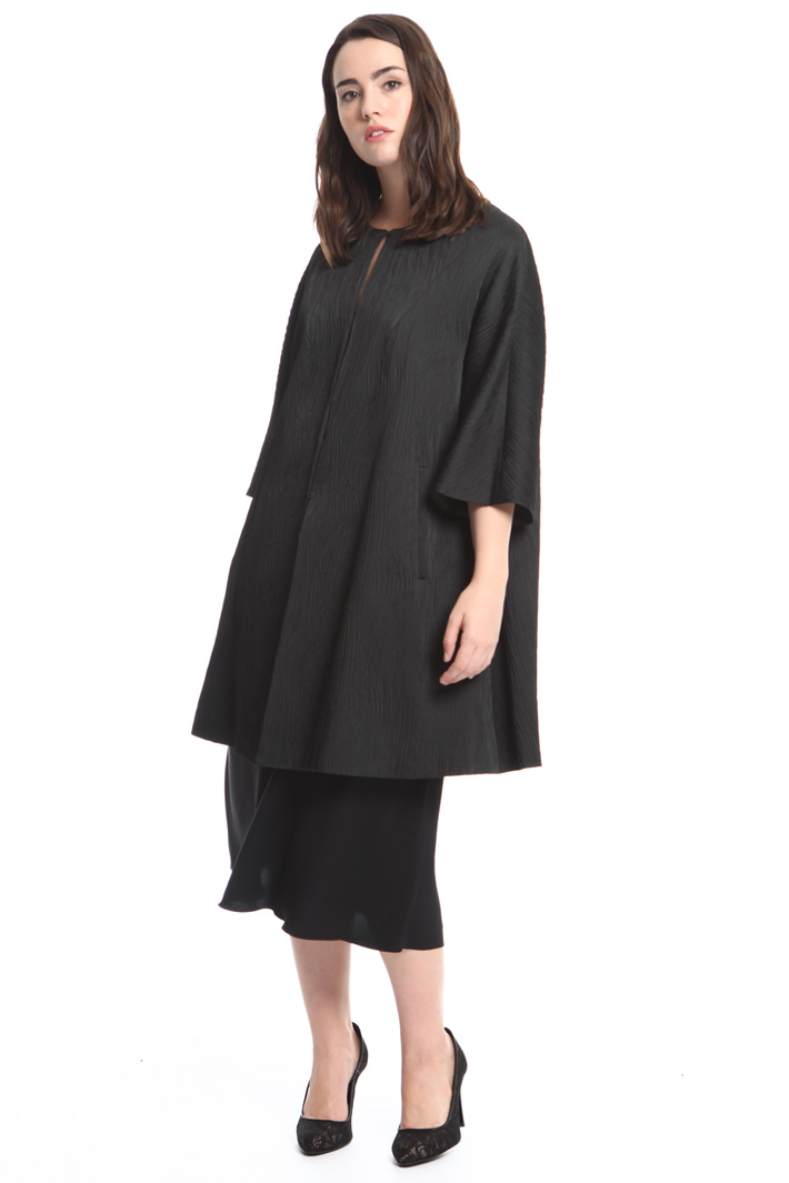 Spolverino in jacquard stretch Fashion Market Spolverino in jacquard stretch Fashion Market