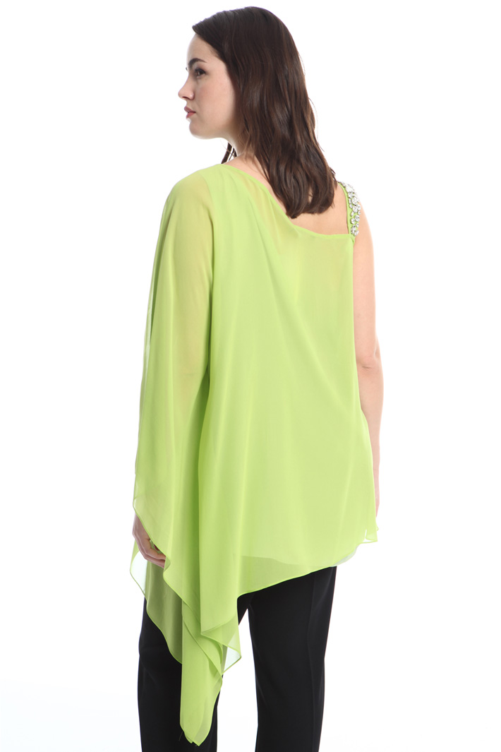 Blusa monospalla in seta Fashion Market Blusa monospalla in seta Fashion Market