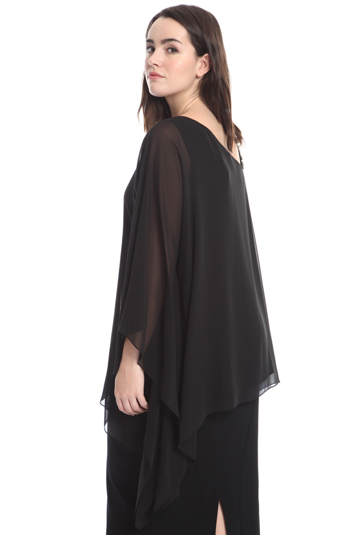 Blusa monospalla in seta Fashion Market Blusa monospalla in seta Fashion Market