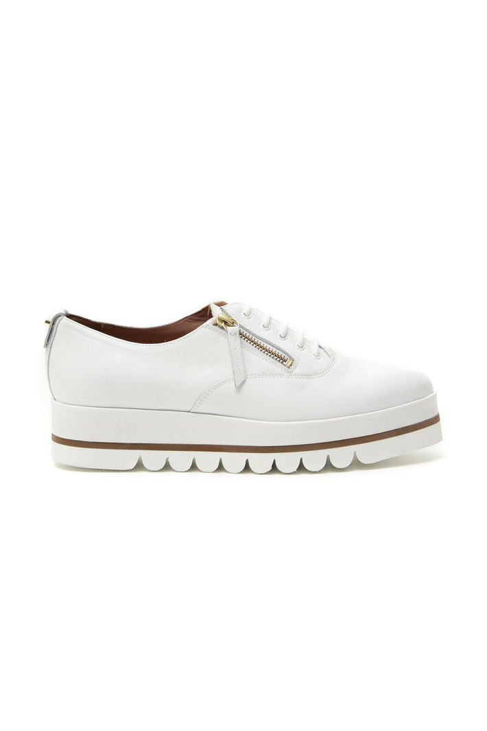 Stringata platform in pelle Fashion Market Stringata platform in pelle Fashion Market