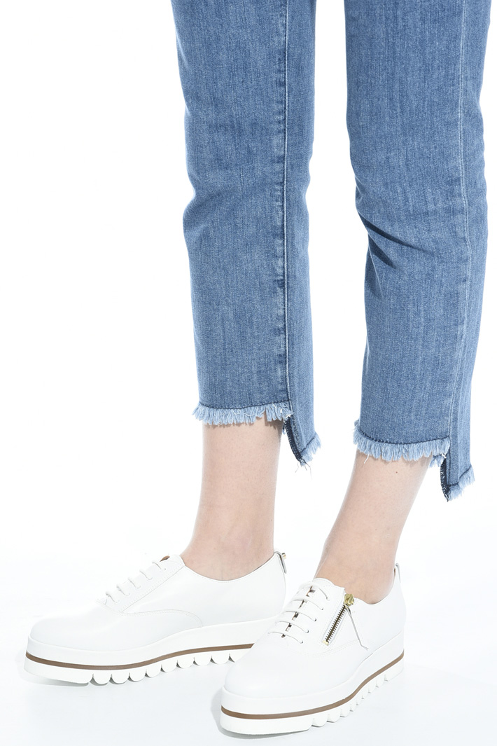 Stringata platform in pelle Fashion Market Stringata platform in pelle Fashion Market