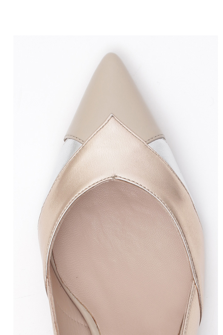 Slingback in pelle laminata Fashion Market Slingback in pelle laminata Fashion Market