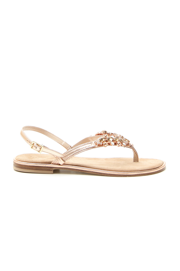 Sandalo flat gioiello Fashion Market Sandalo flat gioiello Fashion Market