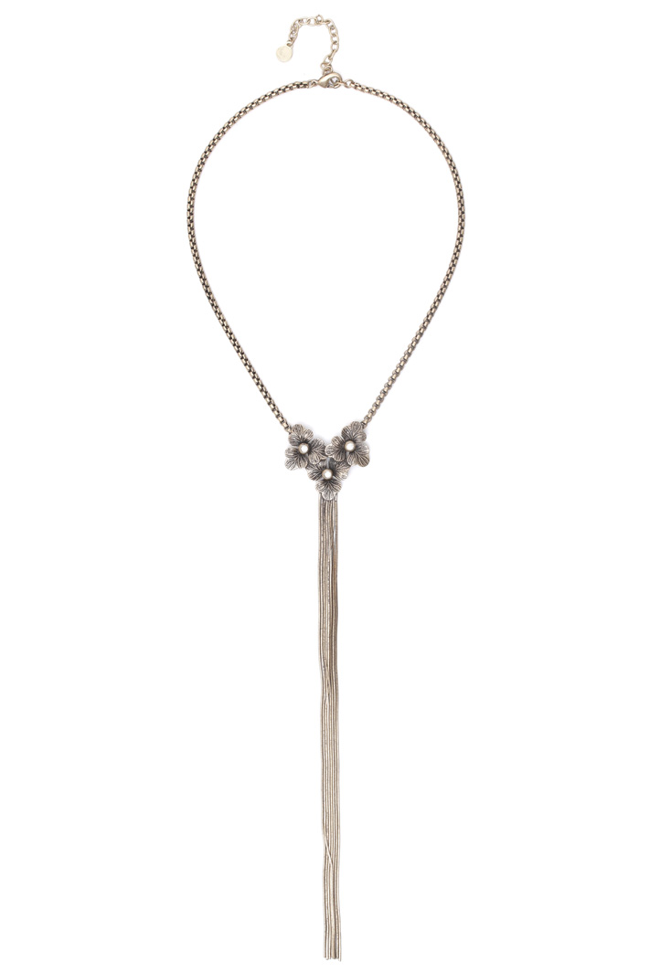 Collana in metallo con strass Fashion Market Collana in metallo con strass Fashion Market