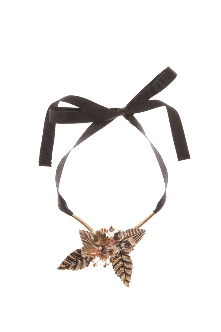 Collana con motivo floreale Fashion Market Collana con motivo floreale Fashion Market