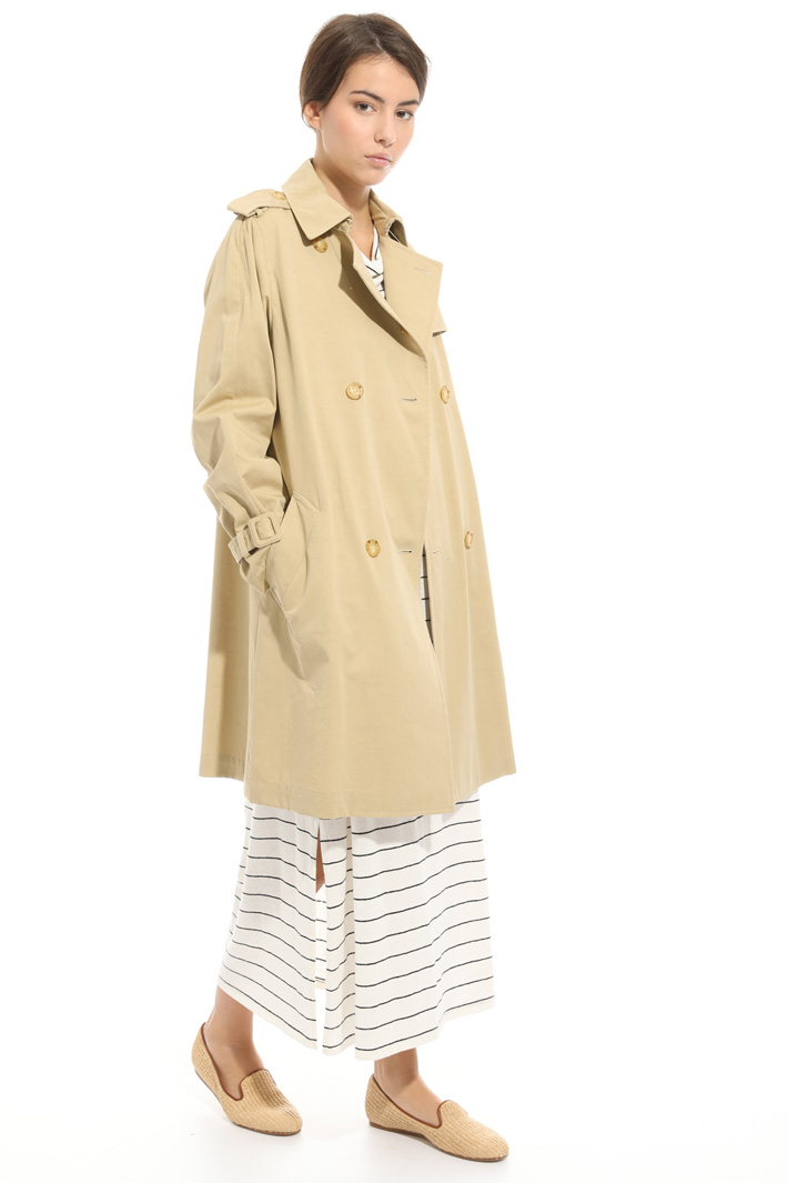 Trench in cotone antigoccia Fashion Market Trench in cotone antigoccia Fashion Market