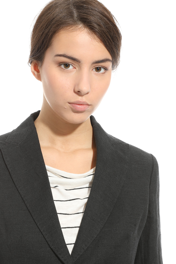 Giacca blazer in lino Fashion Market Giacca blazer in lino Fashion Market
