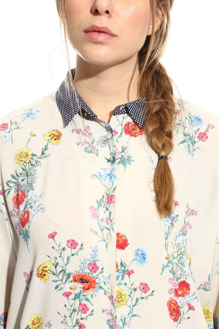 Camicia in viscosa fluida Fashion Market Camicia in viscosa fluida Fashion Market