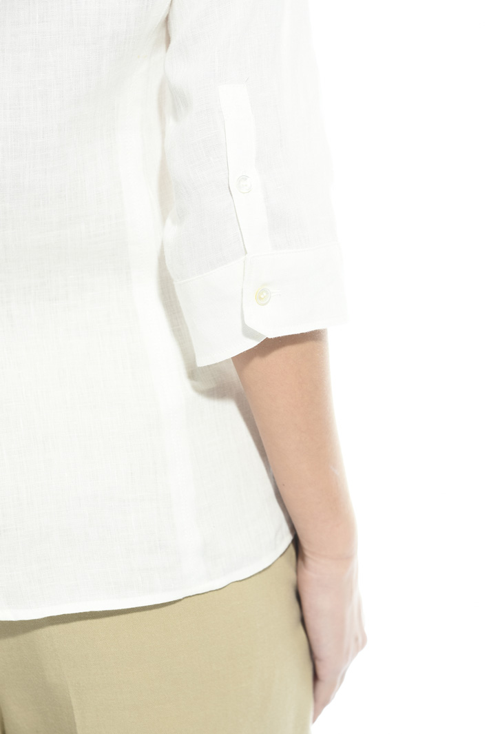 Camicia in lino con taschini Fashion Market Camicia in lino con taschini Fashion Market