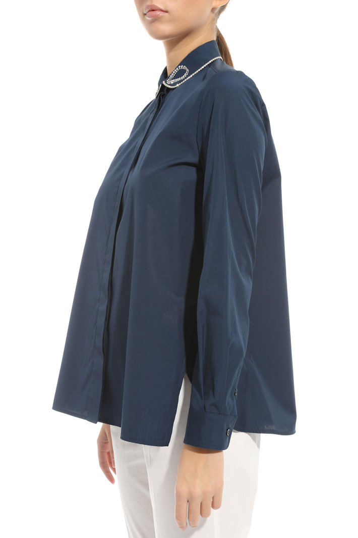 Camicia con colletto ricamato Fashion Market Camicia con colletto ricamato Fashion Market