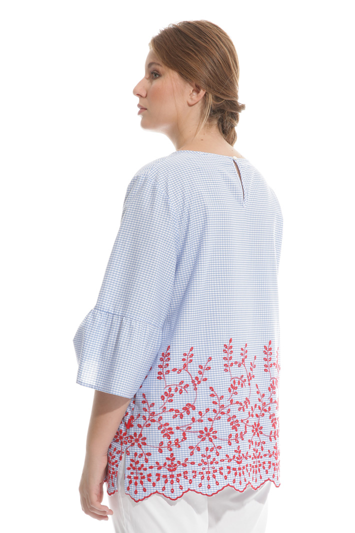 Casacca in cotone con ricami Fashion Market Casacca in cotone con ricami Fashion Market
