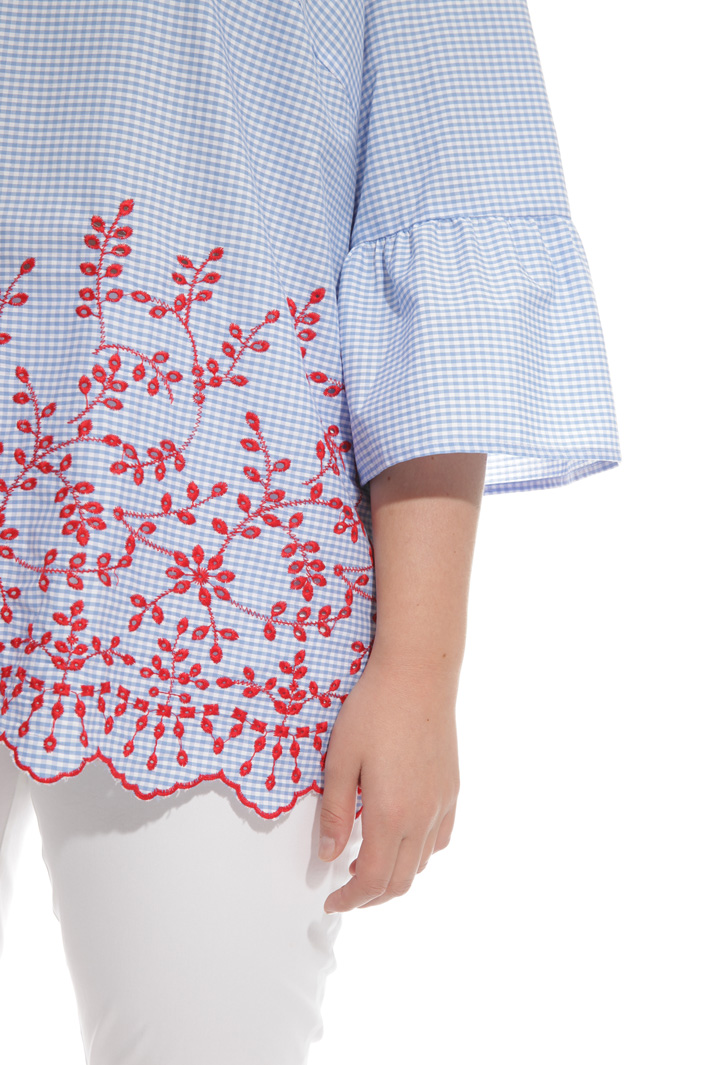 Casacca in cotone con ricami Fashion Market Casacca in cotone con ricami Fashion Market