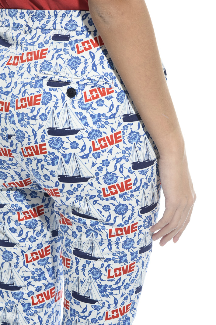 Pantalone in raso di cotone Fashion Market Pantalone in raso di cotone Fashion Market