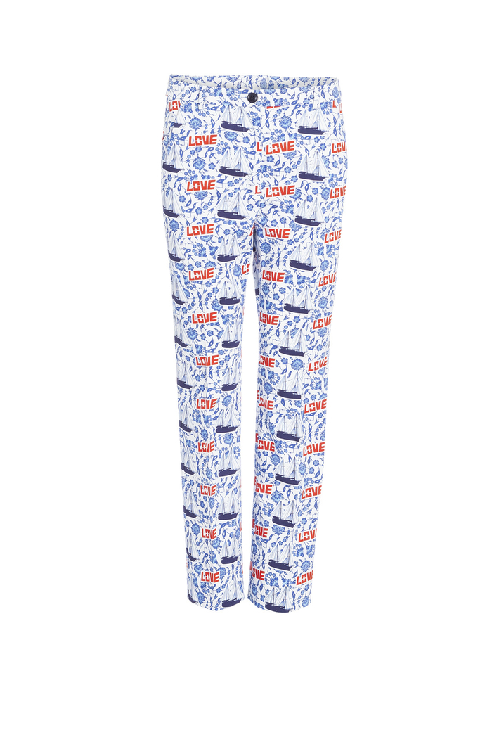 Pantalone in raso di cotone Fashion Market Pantalone in raso di cotone Fashion Market