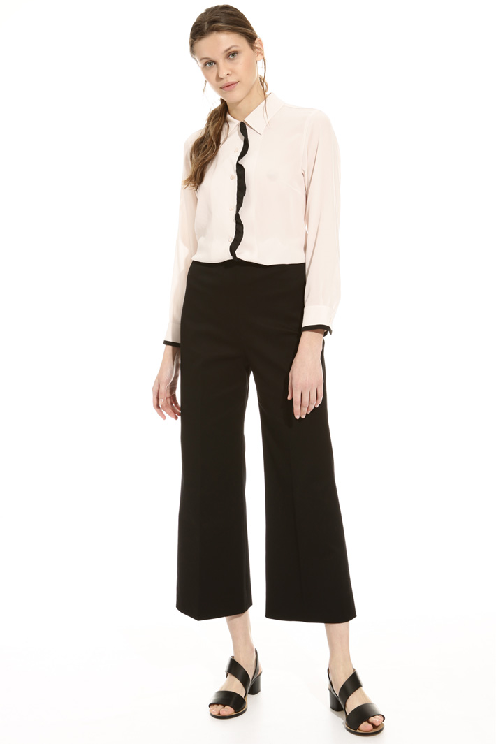Pantalone in piquet Fashion Market Pantalone in piquet Fashion Market