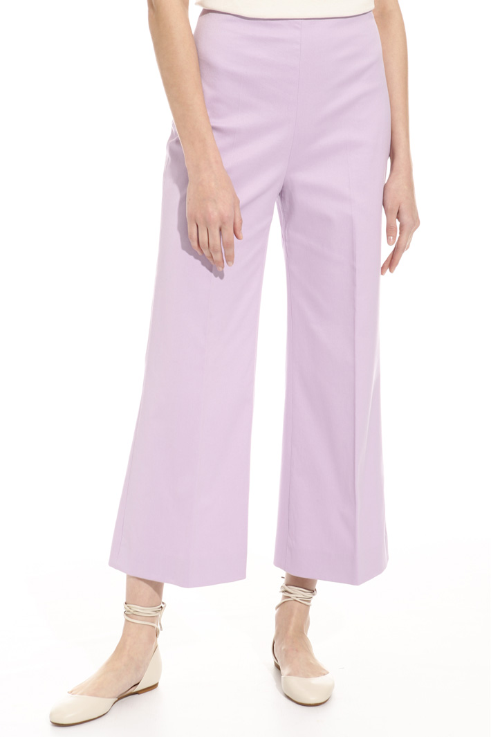 Pantalone in piquet Fashion Market Pantalone in piquet Fashion Market