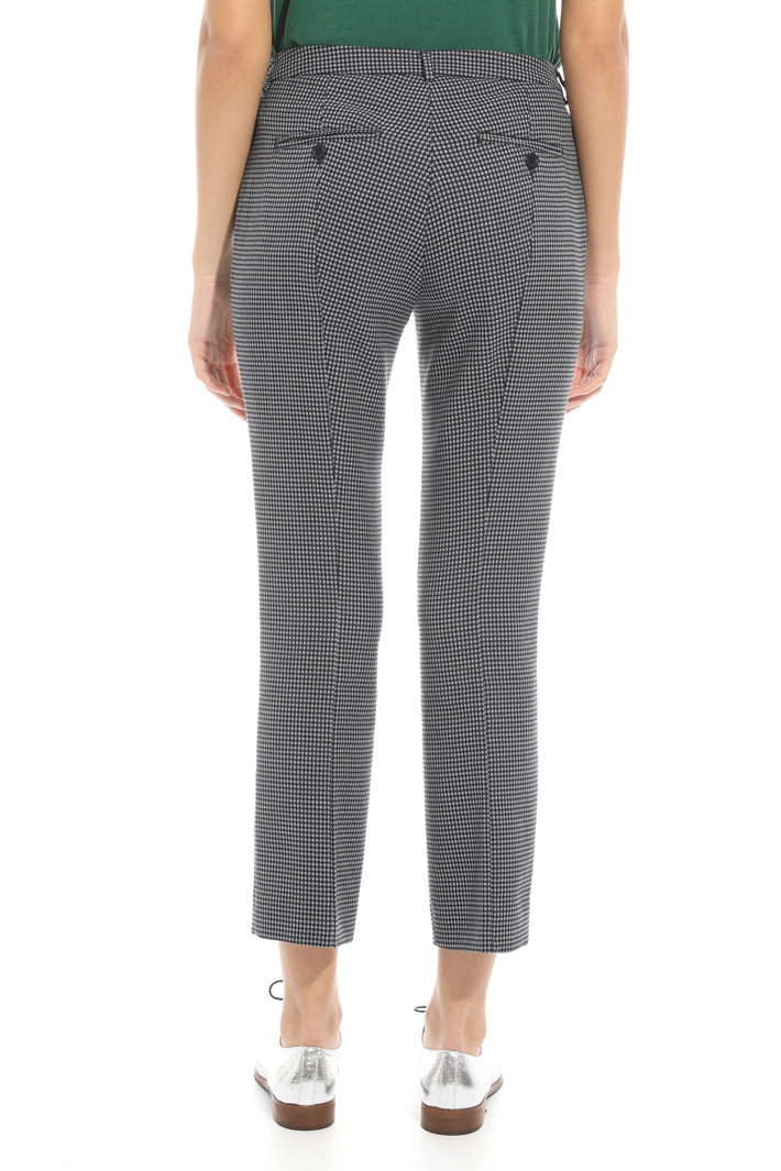 Pantalone con micro fantasia Fashion Market Pantalone con micro fantasia Fashion Market