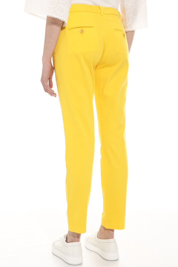 Pantalone sigaretta in cotone Fashion Market Pantalone sigaretta in cotone Fashion Market