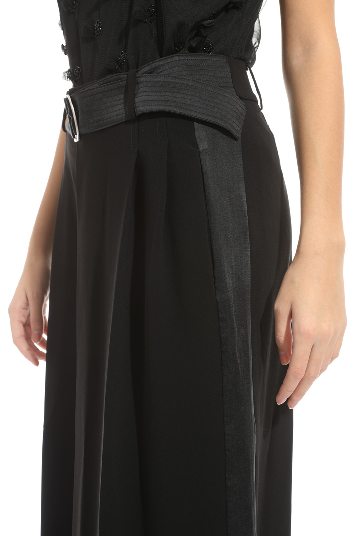 Pantalone ampio in cady fluido Fashion Market Pantalone ampio in cady fluido Fashion Market