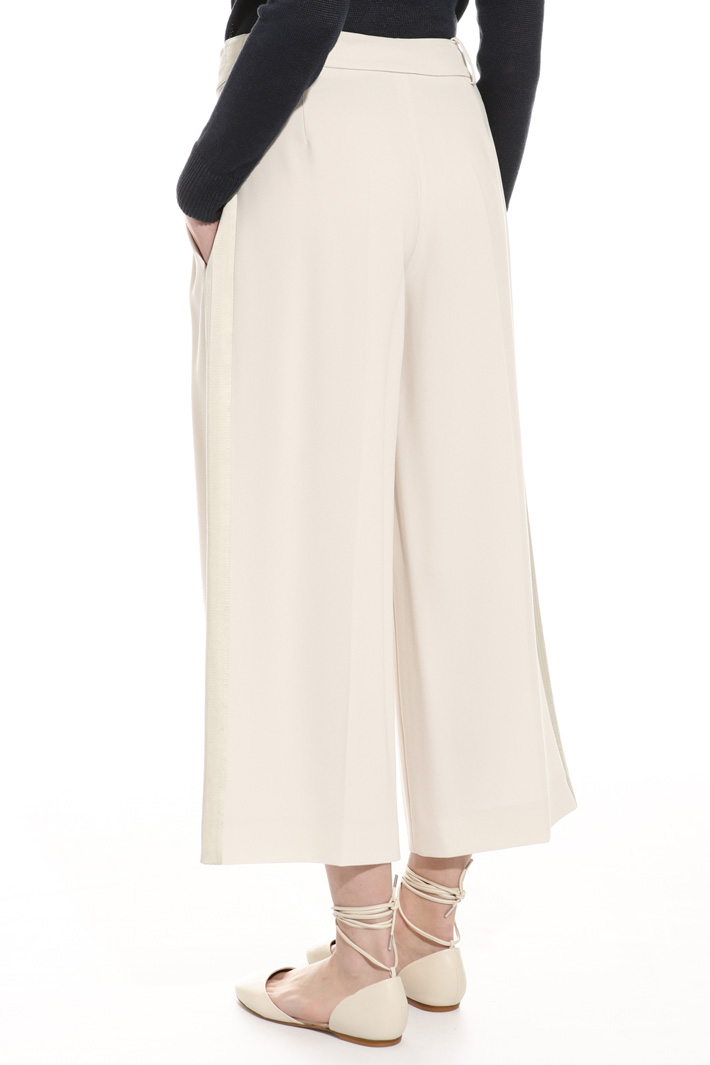 Pantalone ampio in cady fluido Fashion Market Pantalone ampio in cady fluido Fashion Market