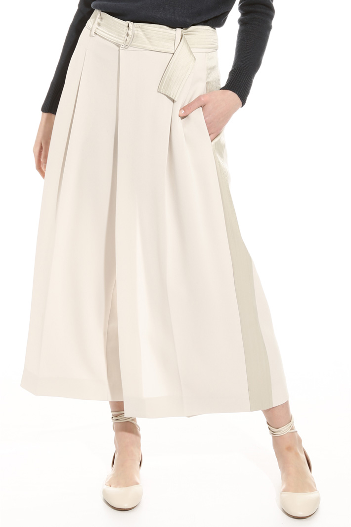 Pantalone ampio in cady fluido Fashion Market Pantalone ampio in cady fluido Fashion Market