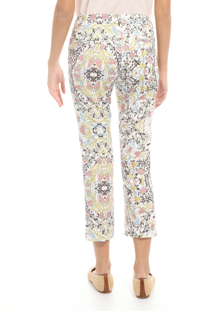 Pantalone in raso di cotone Fashion Market Pantalone in raso di cotone Fashion Market