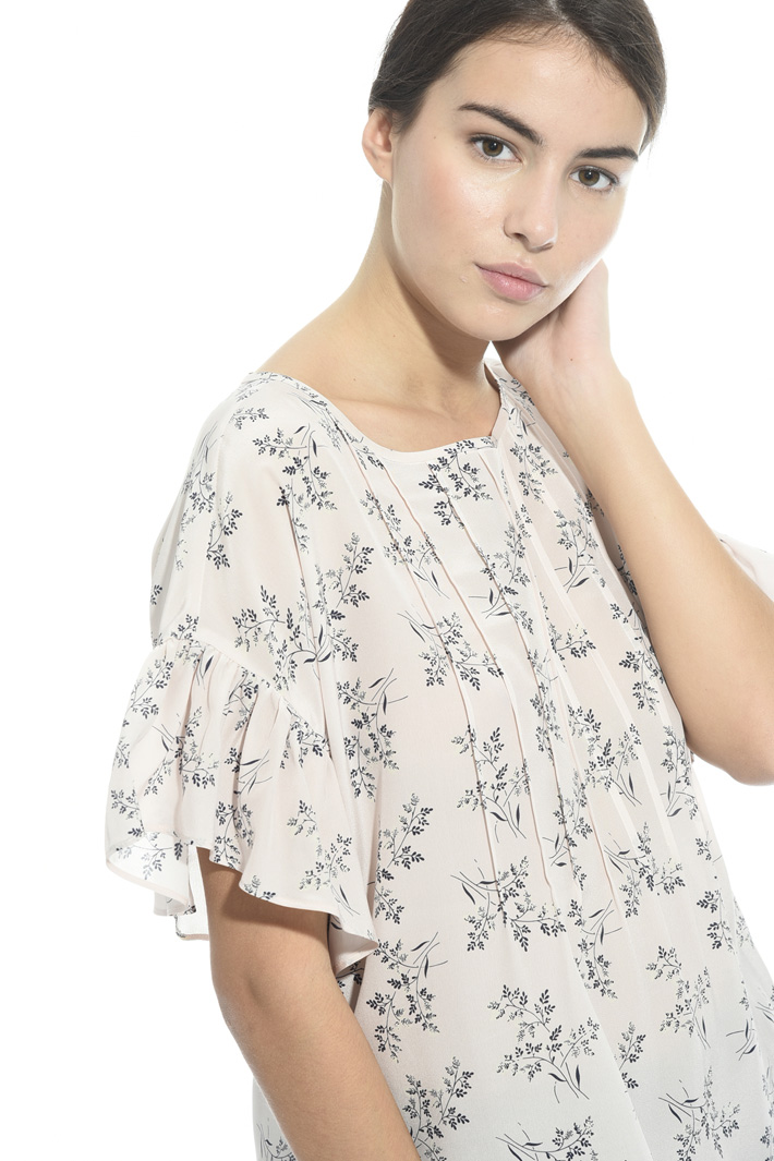 Blusa in seta stampata Fashion Market Blusa in seta stampata Fashion Market