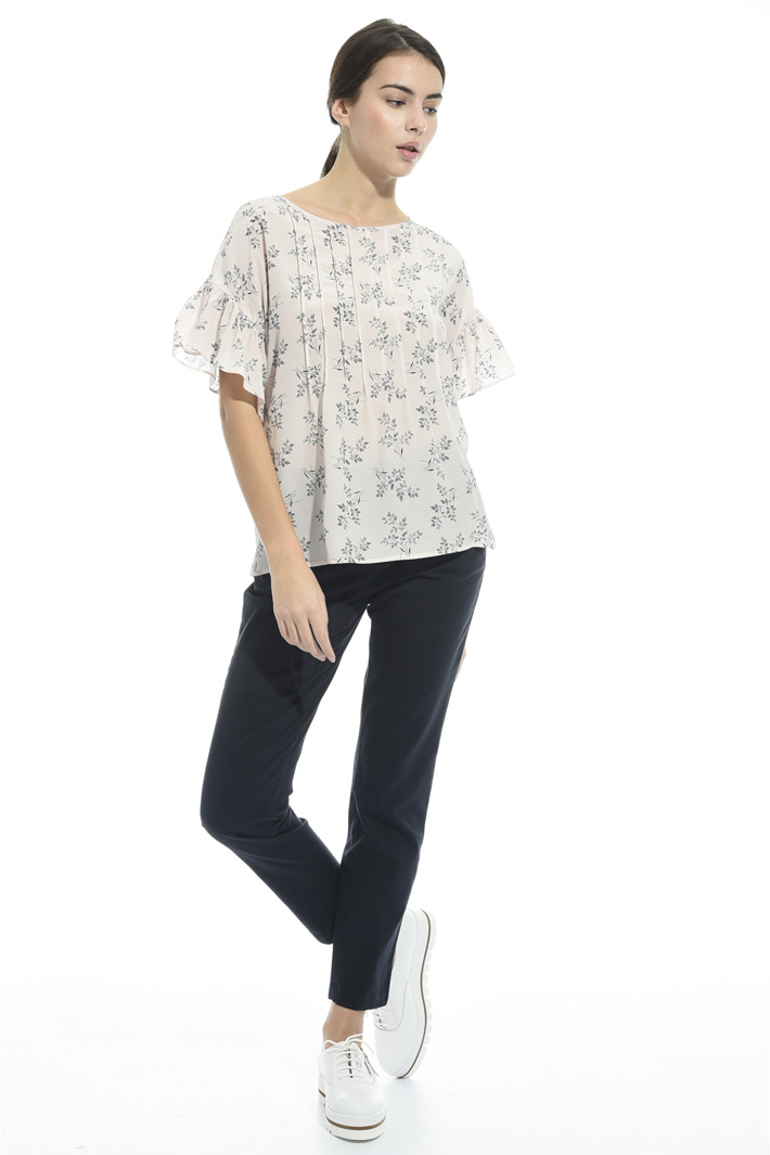 Blusa in seta stampata Fashion Market Blusa in seta stampata Fashion Market