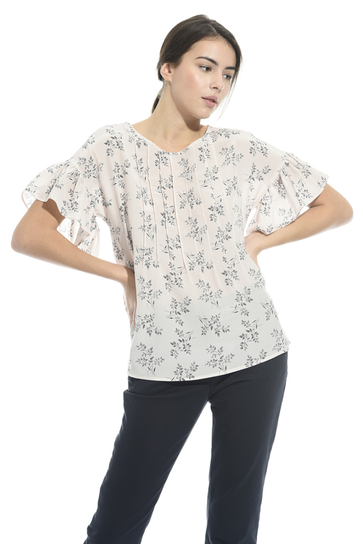 Blusa in seta stampata Fashion Market Blusa in seta stampata Fashion Market