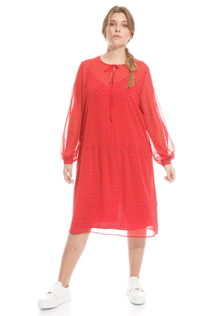 Abito in georgette stampata Fashion Market Abito in georgette stampata Fashion Market
