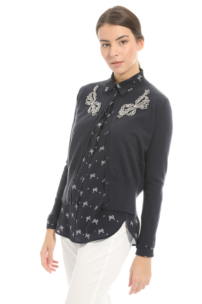 Cardigan con ricamo Fashion Market Cardigan con ricamo Fashion Market