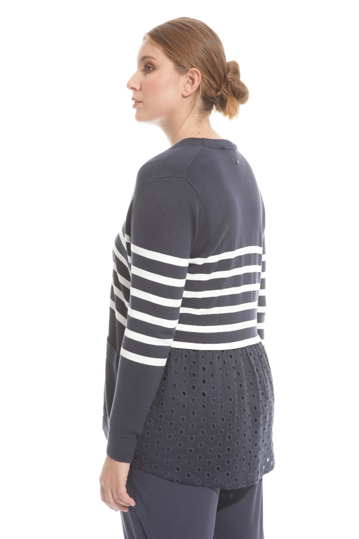 Cardigan in cotone e sangallo Fashion Market Cardigan in cotone e sangallo Fashion Market