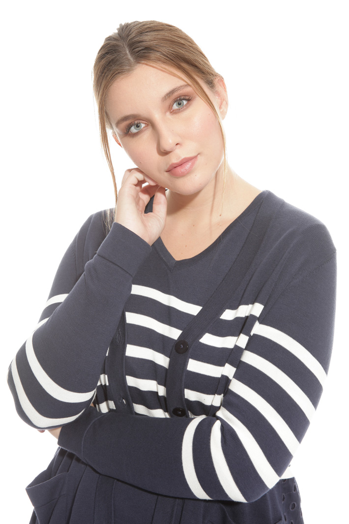 Cardigan in cotone e sangallo Fashion Market Cardigan in cotone e sangallo Fashion Market
