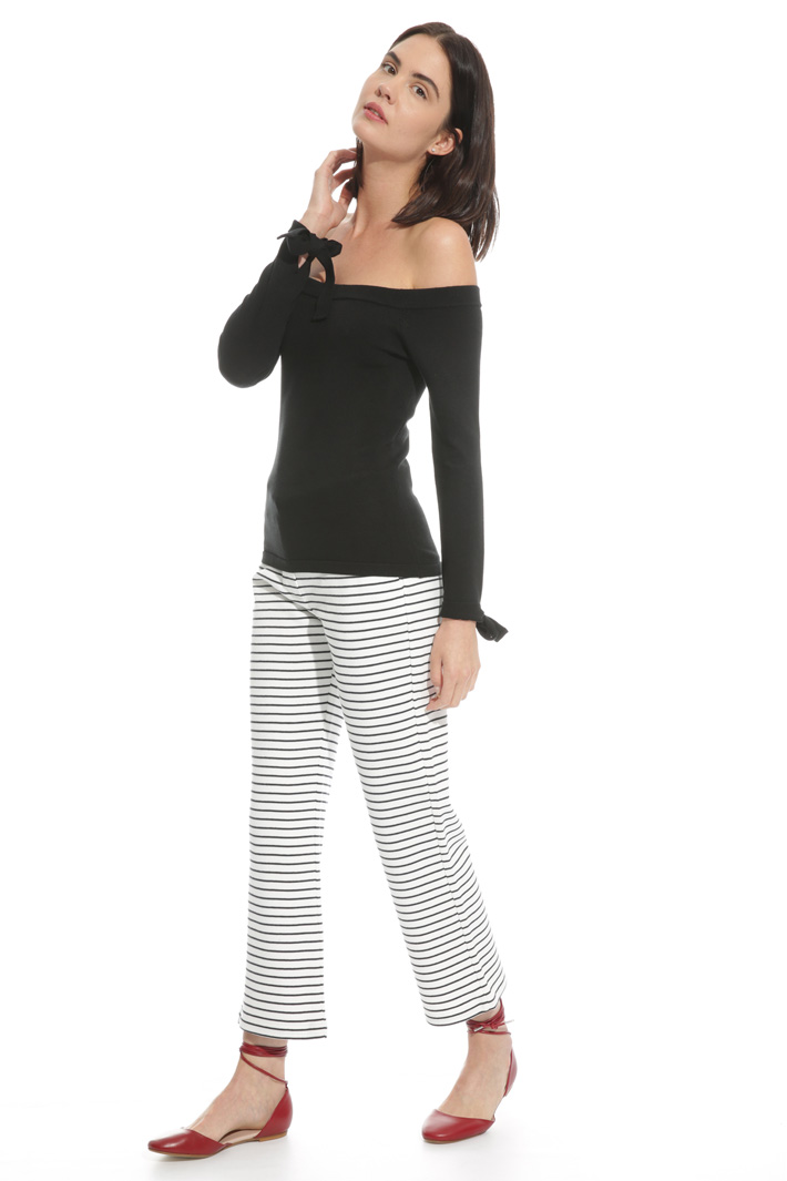 Maglia con scollo bardot Fashion Market Maglia con scollo bardot Fashion Market