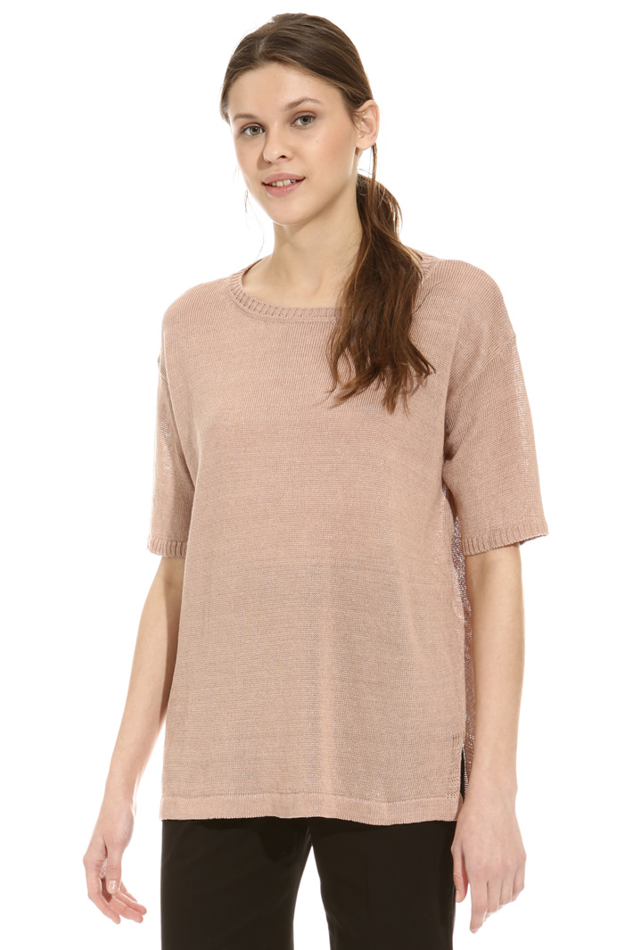 Maglia over con spacchetti Fashion Market Maglia over con spacchetti Fashion Market