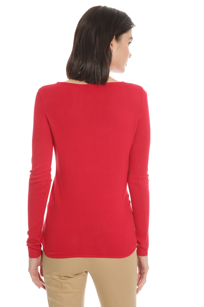Maglia con nodo a decoro Fashion Market Maglia con nodo a decoro Fashion Market