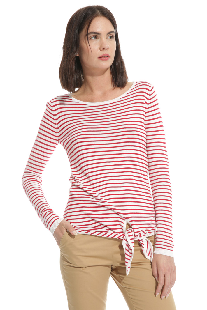 Maglia con nodo a decoro Fashion Market Maglia con nodo a decoro Fashion Market