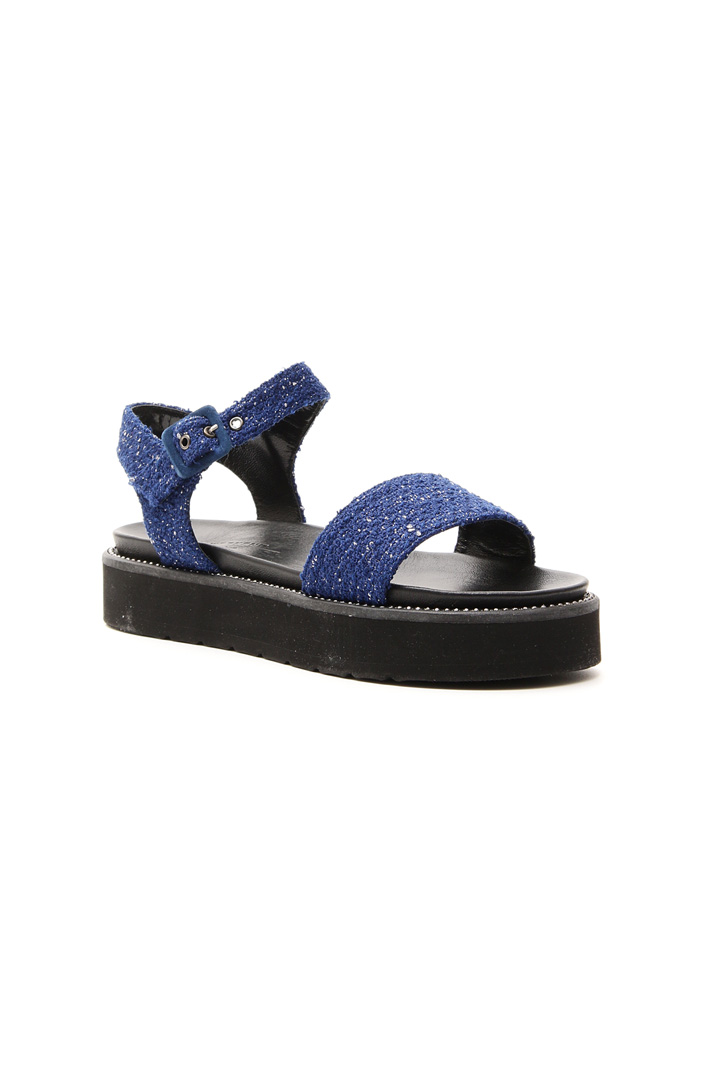 Sandalo platform in tessuto Fashion Market Sandalo platform in tessuto Fashion Market